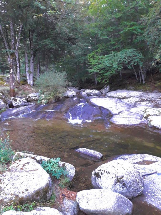 Hotel Le Pont Du Moulin Saint-Sauveur-Camprieu Esterno foto